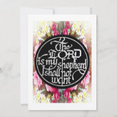 Vater LORD segne meine Zuhause Einladung (Rückseite)