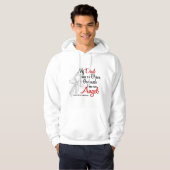 Vater-Lungenkrebs des Engels-2 Hoodie (Vorne ganz)
