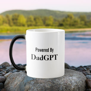 Vater Lustiger Geburtstag - Powered By DadGPT - Ai Verwandlungstasse