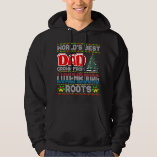 Vater Luxemburg Weihnachtsgeschenk-Idee hässlicher Hoodie
