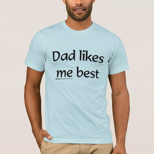 Vater mag mich Bestes T-Shirt (Vorderseite)