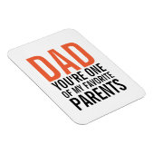 Vater Magnet meines liebsten Vaters Muttertag (Rechte Seite)