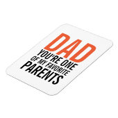 Vater Magnet meines liebsten Vaters Muttertag (Linke Seite)