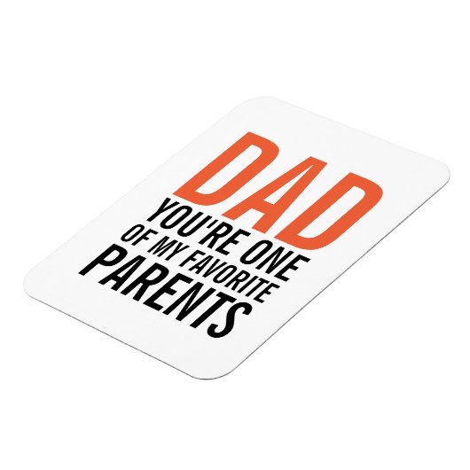 Vater Magnet meines liebsten Vaters Muttertag (Linke Seite)