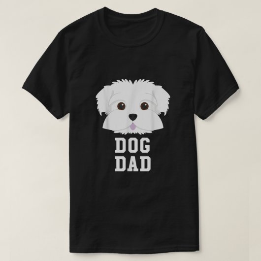 Vater Maltesisch - Vatertag T - Shirt (Design vorne)