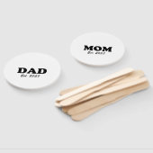 Vater Mama Custom est date Baby Dusche Party Spiel Fächer (Non-assembled)