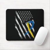 Vater-Mama-Down-Syndrom Mousepad (Mit Mouse)