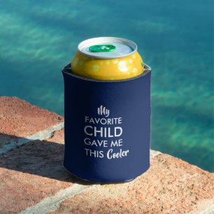 Vater, Mama Geburtstagsgeschenke von Kindern Dosenkühler