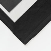 Vater Man Myth Legend Foto Collage Chic Black Fleecedecke (Ecke)