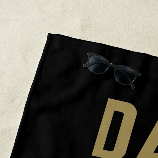 Vater Man Myth Legend Kaffeepause Funny Funny Strandtuch (Beispiel)