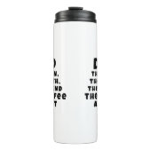 Vater Man Myth Legend Kaffeepause Funny Funny Thermosbecher (Vorderseite)