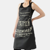 Vater Man Myth Legend Retro Schürze (InSitu)