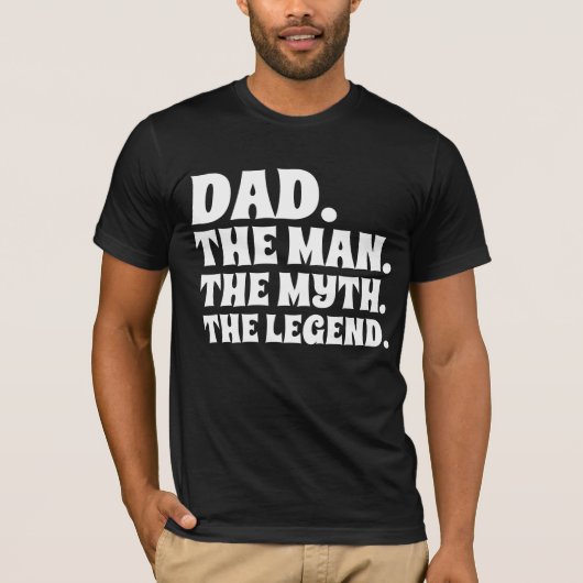 VATER MAN MYTH LEGEND VATER VATER'S DAY T - Shirt (Vorderseite)