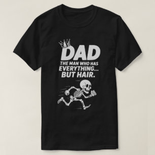 Vater: Mann, der alles außer Haar hat Bald King T-Shirt