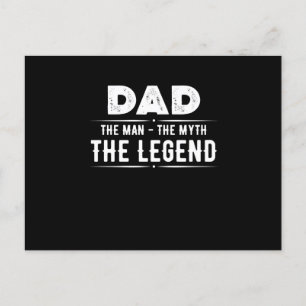 Vater Mann Mythos Legende Postkarte