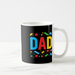 Vater Master Builder Gebäude Bricks Blocks Familie Kaffeetasse