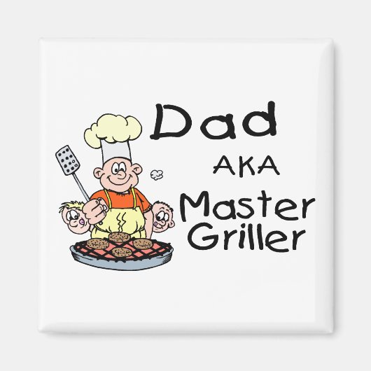 Vater Master Griller Magnet (Vorne)