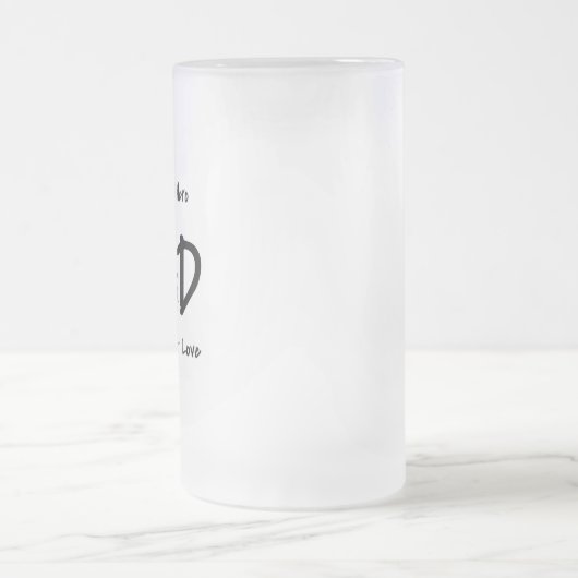 Vater Mattierte Tasse (Mittel)