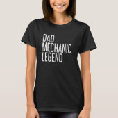 Vater Mechanic Legend Funny Cool Handy Daddy Idee T-Shirt (Vorderseite)