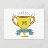 Vater Mein Champion Vatertag | Postkarte (Vorderseite)