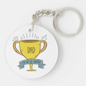 Vater Mein Champion Vatertag | SCHLÜSSELANHÄNGER (Rückseite)