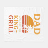 Vater, Mein ewiger Held - Vatertag - Tribut Fleecedecke (Vorderseite (Horizontal))