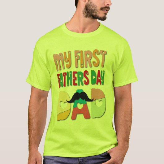 Vater meines ersten Vaters T-Shirt (Vorderseite)