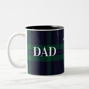 Vater Mentor Leitfaden Strength & Heart Eagle b-g  Zweifarbige Tasse