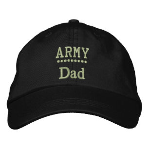 Vater Militärfamilie Bestickte Baseballkappe