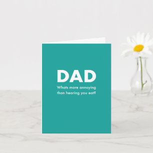 Vater Misophonia Card kauen hören Karte