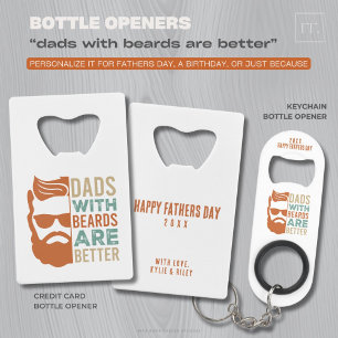 VATER MIT BARTEN SIND BESSER MINI FLASCHENÖFFNER