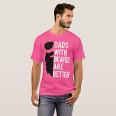 Väter mit Bärten sind besser T - Shirt - Cool bärt (Vorne ganz)