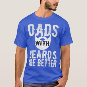 Vater mit Bärten sind besser Vatertag Geschenk T-Shirt