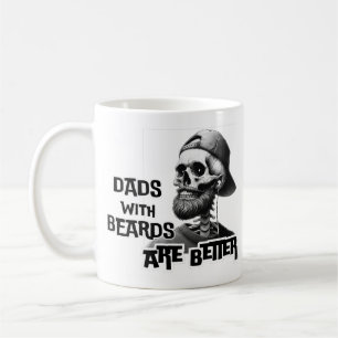 Vater mit Bärten sind "Better Funny Skeleton Vathe Kaffeetasse