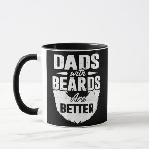 Väter mit Bärten sind ein besseres Vatertagsgesche Tasse