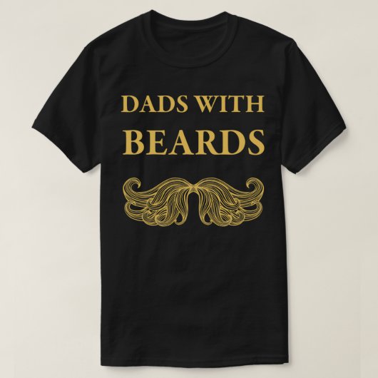 Vater mit Beards sind besser Son2 T-Shirt (Design vorne)