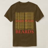 Vater mit Beards sind besser Son4 T-Shirt (Design vorne)