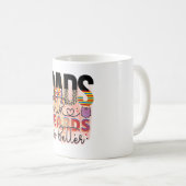 Väter mit Beeren Kaffeetasse (VorderseiteRechts)
