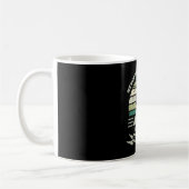 Vater mit einem Helikopter Funny Gift Vathers Day Kaffeetasse (Links)
