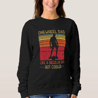 Vater mit einem Rad wie ein normaler Vater, aber c Sweatshirt