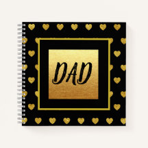 Vater mit Golden Heart Black Gold-Thema
