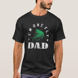 Vater mit Herren Fliegenfischen T-Shirt
