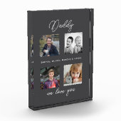 Vater mit Kindern Familie Daddy 4 Collage Fotoblock (Links)
