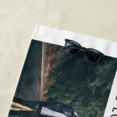 Vater mit Kindern Familie Vater 6 FotoCollage Strandtuch (Beispiel)