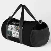 Vater mit Kindern und Vater 6 Foto Duffle Bag (Rechte Ecke)