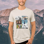 Vater mit Kindern und Vater 6 FotoCollage<br><div class="desc">Bester Vater Vater mit Kindern und Familie Vater 6 Foto Collage T - Shirt. Collage von 6 Fotos. Fügen Sie Ihre 6 Lieblings-Fotos hinzu. Der süße Sake und ein Geschenk zum Geburtstag,  Vatertag oder Weihnachten für einen Vater,  neuen Vater oder Großvater.</div>