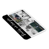 Vater mit Kindern und Vater 6 FotoCollage Magnet (Rechte Seite)