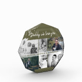 Vater mit Kindern und Vater Collage Fotoblock (Links)