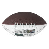 Vater mit Kindern und Vater FotoCollage Football (Vorderseite)