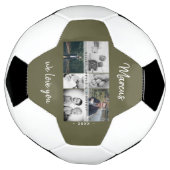 Vater mit Kindern und Vater FotoCollage Fußball (Gedreht)